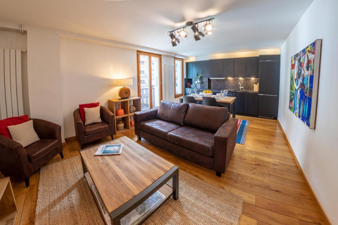 Paccard: Residence Le Lutetia Chamonix Bagian luar foto