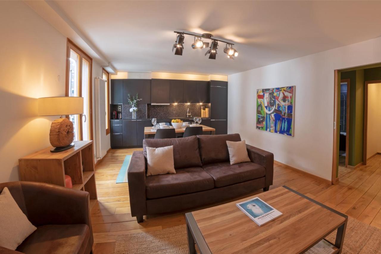 Paccard: Residence Le Lutetia Chamonix Bagian luar foto